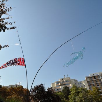 Escultura titulada "installation-en-l-a…" por Héléna Krajewicz, Obra de arte original