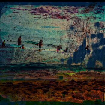 Photographie intitulée "On the beach 1" par Helena Pellicer Ortiz, Œuvre d'art originale, Photographie numérique