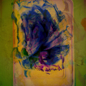 Photographie intitulée "Hibiscus syriacus #…" par Helena Pellicer Ortiz, Œuvre d'art originale, Photographie manipulée