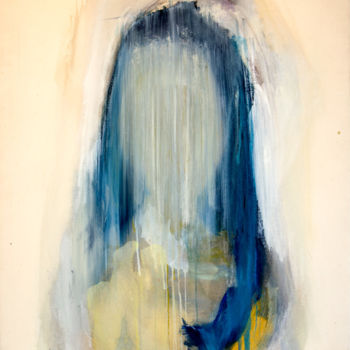 Painting titled "Fe" by Helena Basagañas, Original Artwork, Acrylic