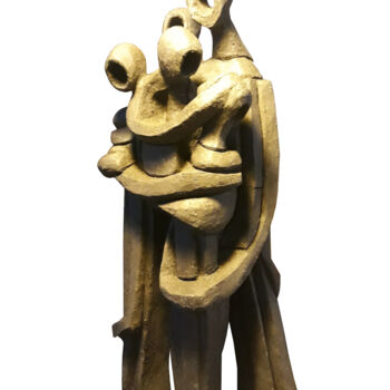 Sculpture titled "INCOLLECTIF" by Helene Auguy, Original Artwork, Bronze