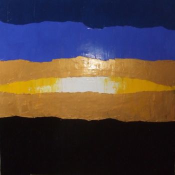 Peinture intitulée "Horizon" par Hélène Gernigon, Œuvre d'art originale