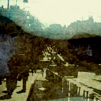 Photography titled "Sur le Pont de Toul…" by Hélène Mongin, Original Artwork