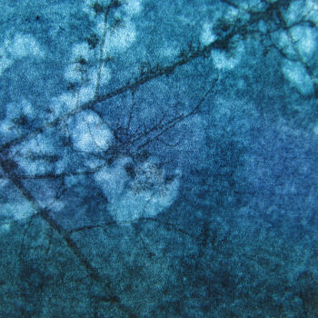 Фотография под названием "Arborescences_Bleue…" - Hélène Mongin, Подлинное произведение искусства, Манипулированная фотограф…