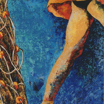 Картина под названием "Erato-presto" - Hélène Py, Подлинное произведение искусства, Акрил