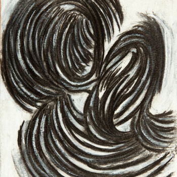 Drawing titled "Mama" by Hélène Roberge, Original Artwork, Charcoal