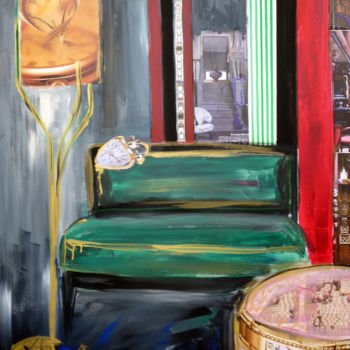 Painting titled "time-for-a-rest.jpg" by Helene Rousselot, Original Artwork