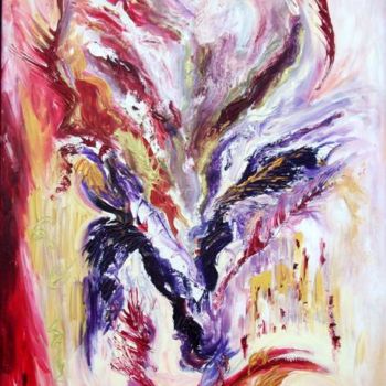 Painting titled "Aries" by Helene Rousselot, Original Artwork