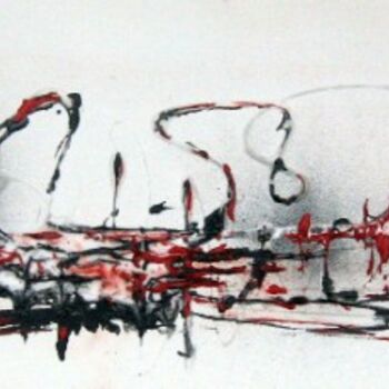 Ζωγραφική με τίτλο "2008" από Helene Rousselot, Αυθεντικά έργα τέχνης