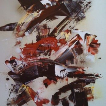 Peinture intitulée "L'envol" par Helene Rousselot, Œuvre d'art originale