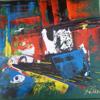 Painting titled "Rocken Roller" by Helene Rousselot, Original Artwork