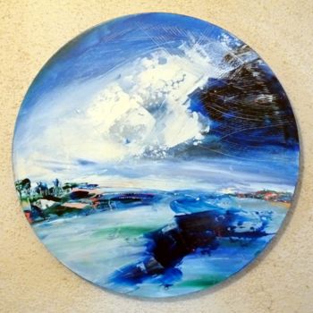 Pittura intitolato "avant-l-orage.jpg" da Helene Rousselot, Opera d'arte originale