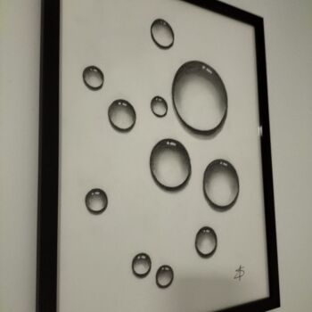 Drawing titled "bubble 4" by Helene Sommer, Original Artwork, Pencil