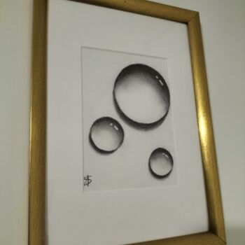 Drawing titled "bubble 5" by Helene Sommer, Original Artwork, Pencil