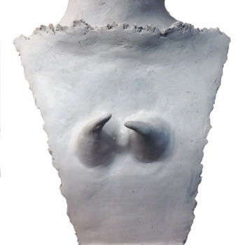 「composite」というタイトルの彫刻 Hélène Picardiによって, オリジナルのアートワーク, セラミックス