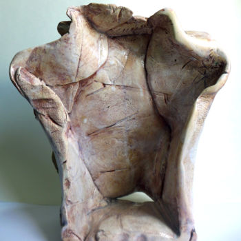 Sculpture titled "l'envers du décors" by Hélène Picardi, Original Artwork, Ceramics