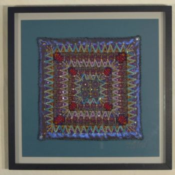 Textile Art titled "4 WINDS(Creative Em…" by Helga Pikal, Original Artwork