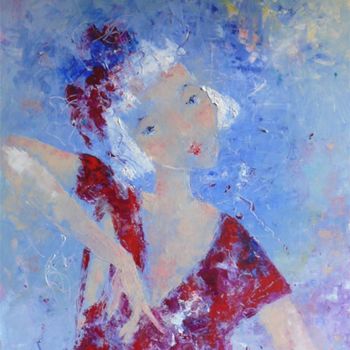 Картина под названием "Муза" - Елена Романенко, Подлинное произведение искусства