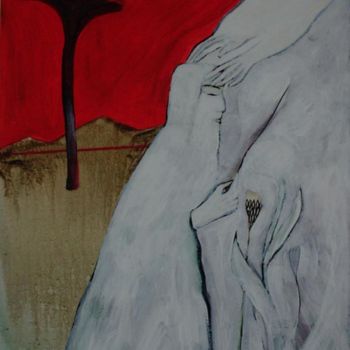 Картина под названием "Благословение- A Bl…" - Moshe Hemain, Подлинное произведение искусства, Другой