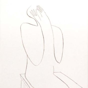 Рисунок под названием "Несогласная-The Obj…" - Moshe Hemain, Подлинное произведение искусства