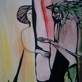 Картина под названием "На протяжении жизни…" - Moshe Hemain, Подлинное произведение искусства, Другой