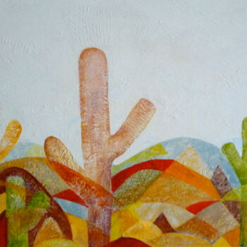 Painting titled "Arizona Pride" by Hemu Aggarwal (hyaggarwal), Original Artwork, Acrylic