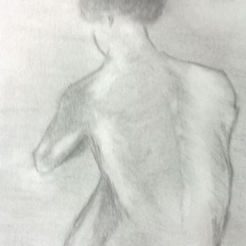 Drawing titled "Etude 01112020" by Henber, Original Artwork, Pencil