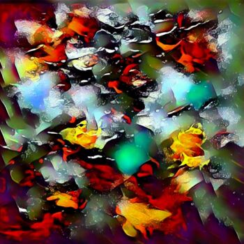 Digitale Kunst getiteld "Heavenly colors - 2…" door Henk Dekkers, Origineel Kunstwerk, Digitale fotografie