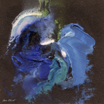Malarstwo zatytułowany „Carré "Sans Titre"…” autorstwa Henri Blouet, Oryginalna praca, Olej