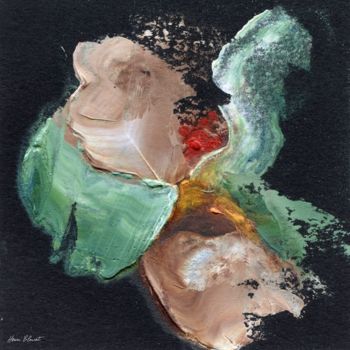 Ζωγραφική με τίτλο "Carré "Sans Titre"…" από Henri Blouet, Αυθεντικά έργα τέχνης, Λάδι