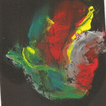 Peinture intitulée "Carré "Sans Titre"…" par Henri Blouet, Œuvre d'art originale, Huile