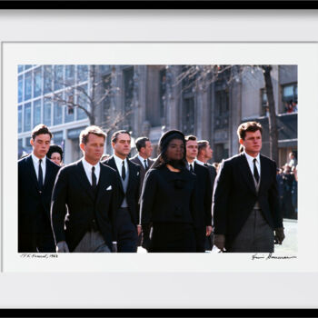 Fotografie getiteld "Jackie Kennedy Icon…" door Henri Dauman, Origineel Kunstwerk, Niet gemanipuleerde fotografie