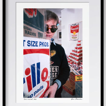 Фотография под названием "A. Warhol,  Superma…" - Henri Dauman, Подлинное произведение искусства, Не манипулируемая фотограф…