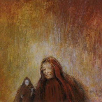 Pittura intitolato "Décibels" da Henri Eisenberg, Opera d'arte originale, Acrilico