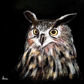 绘画 标题为“Oiseau N°4” 由Henri Ibara, 原创艺术品, 水粉