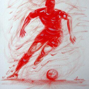 "football-n-22-dessi…" başlıklı Resim Henri Ibara tarafından, Orijinal sanat, Diğer