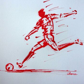 图画 标题为“football-n-42-dessi…” 由Henri Ibara, 原创艺术品, 其他