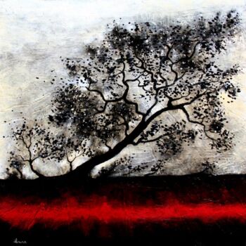 Peinture intitulée "esprit-de-l-arbre-n…" par Henri Ibara, Œuvre d'art originale, Acrylique