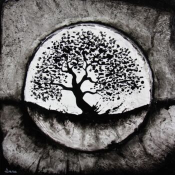绘画 标题为“esprit-de-l-arbre-n…” 由Henri Ibara, 原创艺术品, 丙烯