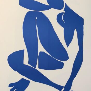 "Les Nudes: Nu Bleu…" başlıklı Baskıresim Henri Matisse tarafından, Orijinal sanat, Litografi