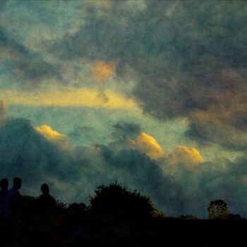 Fotografia intitulada "Looking the sky" por Henri Odabas, Obras de arte originais, Fotografia digital