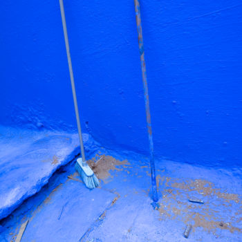 Photography titled "bleu-chaouen-3" by Henri Beau, Original Artwork