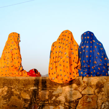 Photographie intitulée "Rajasthan-5" par Henri Beau, Œuvre d'art originale