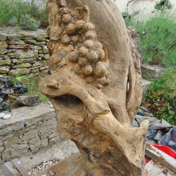 Sculpture titled ""Notre Cassis" - Le…" by Henri Degracia, Original Artwork, Wood