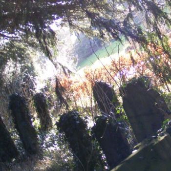 Фотография под названием "Gravestones" - Henrietta, Подлинное произведение искусства