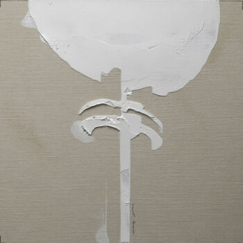 Peinture intitulée "les ombres 09" par Henry Pouillon, Œuvre d'art originale, Huile Monté sur Carton