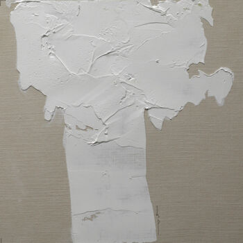 Peinture intitulée "les ombres 010" par Henry Pouillon, Œuvre d'art originale, Huile Monté sur Carton