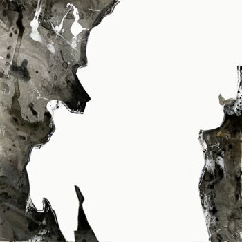 Arts numériques intitulée "ombre blanche (num2)" par Henry Pouillon, Œuvre d'art originale, Travail numérique 2D