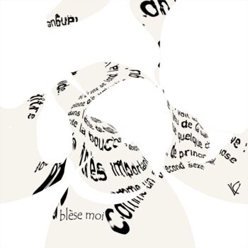 「Blèse-moi - encore」というタイトルのデジタルアーツ Henry Pouillonによって, オリジナルのアートワーク, 2Dデジタルワーク