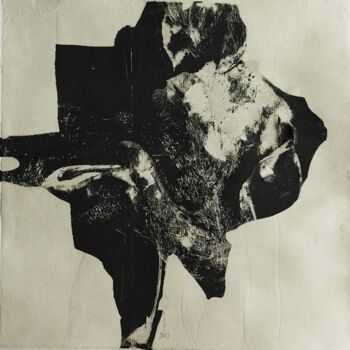 Отпечатки и Гравюры под названием "les ombres (41)" - Henry Pouillon, Подлинное произведение искусства, Монотип Установлен н…